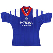 1992-94 Rangers adidas Heimtrikot M/L