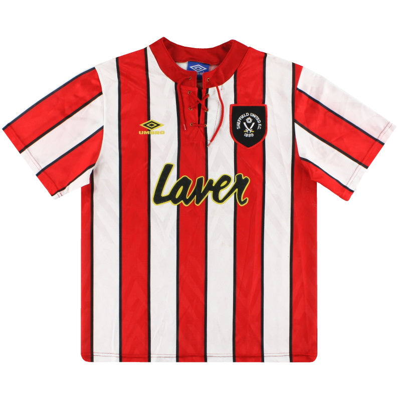 1992-94 Sheffield United Umbro Heimtrikot M