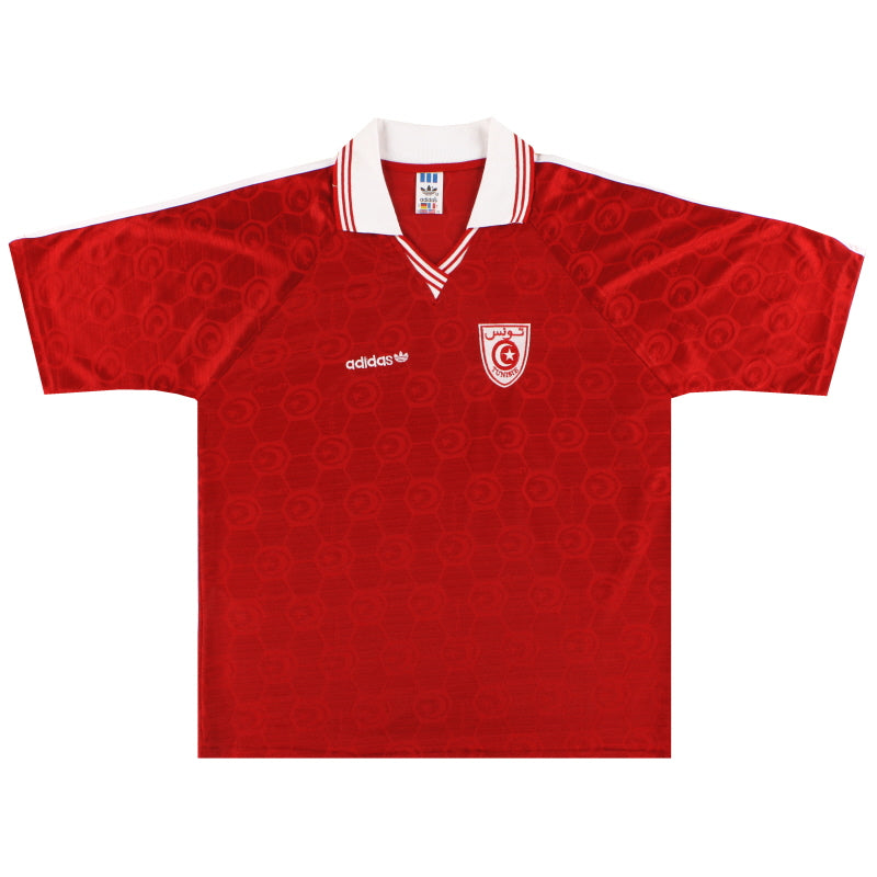1992-94 Tunesien adidas Auswärtstrikot XL