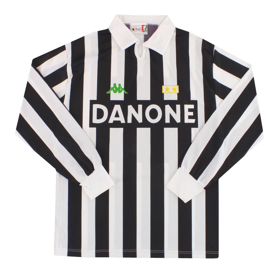 1992-94 Juventus Kappa Basic Heimtrikot L/S *Neuwertig*