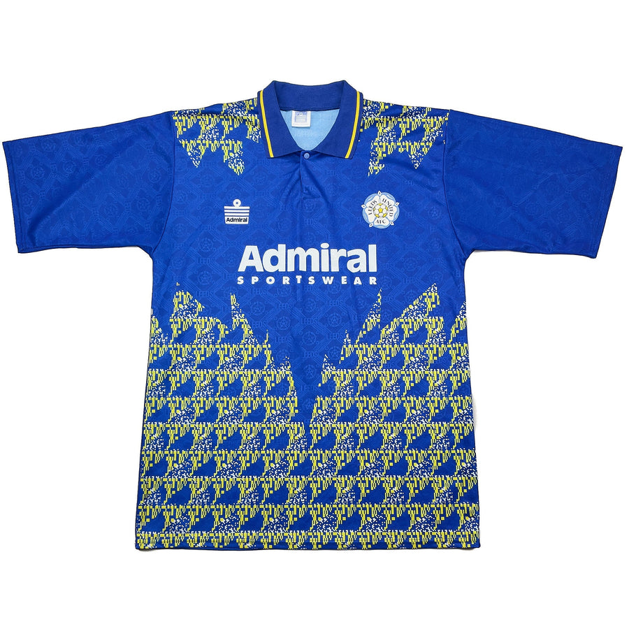1992/93 Leeds United Auswärtstrikot *Neu mit Etikett* (L) Admiral