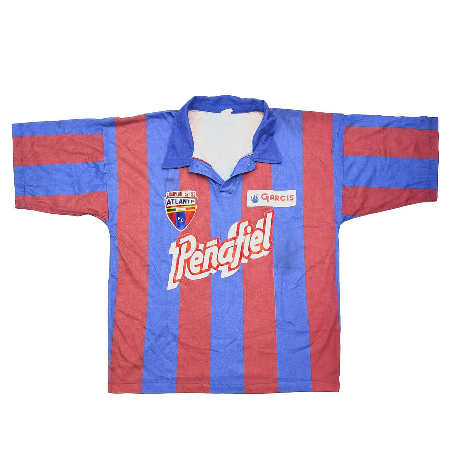 1992/94 Atlante #20 *Match Worn* Champions Heimtrikot (M) Garcis