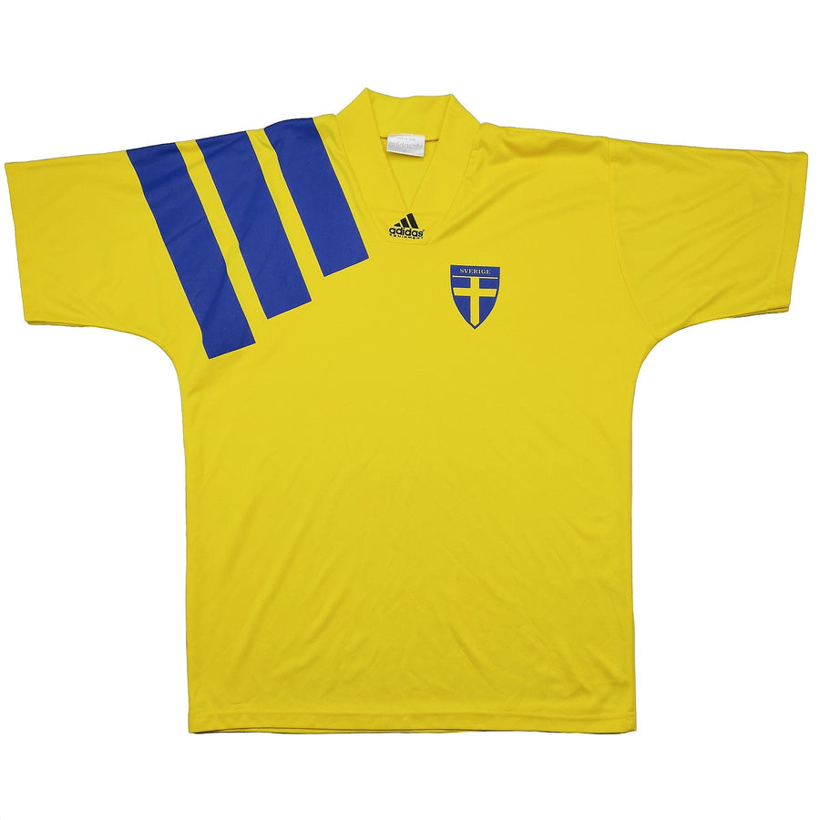 1992/94 Schweden Heimtrikot (XL) Adidas