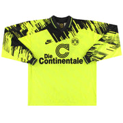 1993-94 Borussia Dortmund Nike Heimtrikot L/S XL
