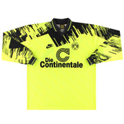 1993-94 Borussia Dortmund Nike Heimtrikot langarm M