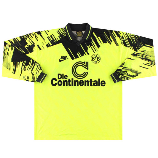 1993-94 Borussia Dortmund Nike Home Shirt L/S