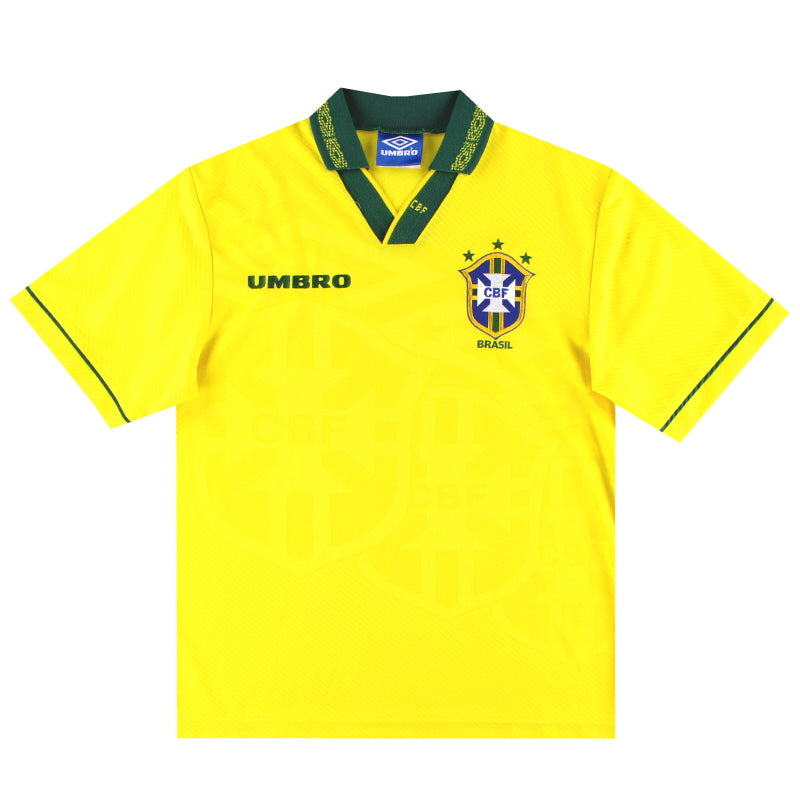 1993-94 Brasilien Umbro Heimtrikot M