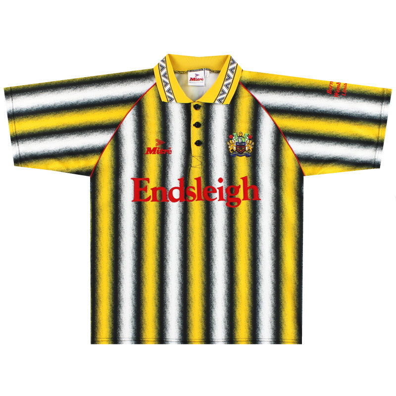 1993-94 Burnley Auswärtstrikot „Wembley Limited Edition“ *Neuwertig* M