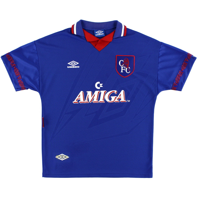 1993-94 Chelsea Umbro Heimtrikot XXL