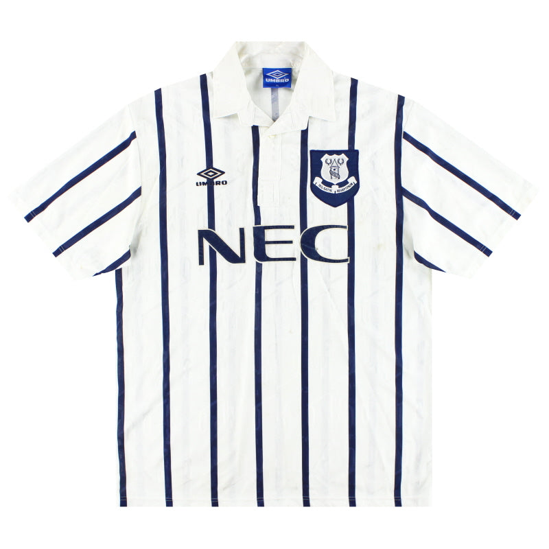 1993-94 Everton Umbro Auswärtstrikot L