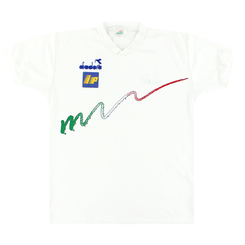 1993-94 Italien Diadora Player Issue Trainingsshirt L