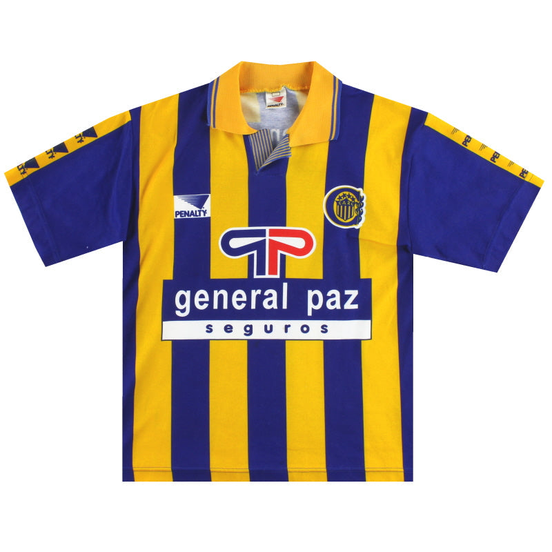 1993-94 Rosario Central Elfmeterschuss Heimtrikot Jungen