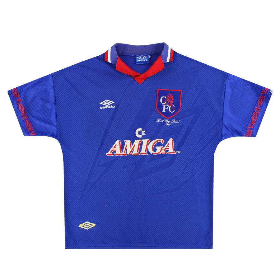 1993-94 Chelsea 'FA Cup Final 1994' Umbro Heimtrikot XL
