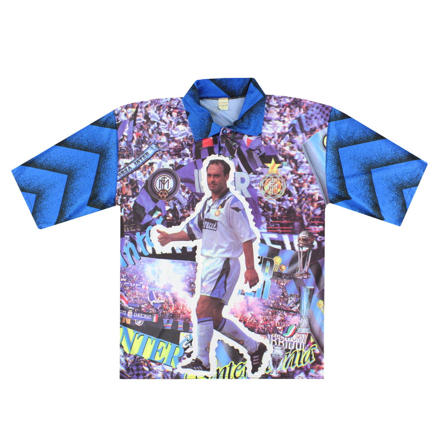1993-94 Inter Mailand Schillaci Grafik-Trikot L