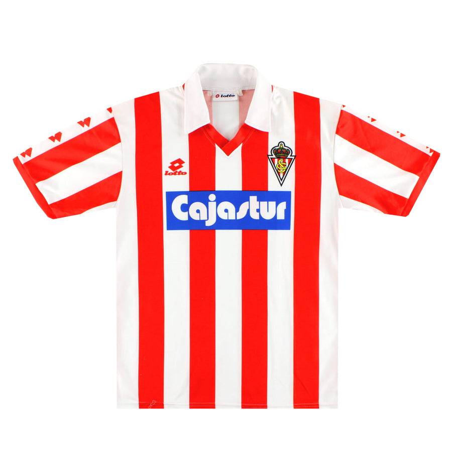 1993-94 Sporting Gijon Lotto Heimtrikot L