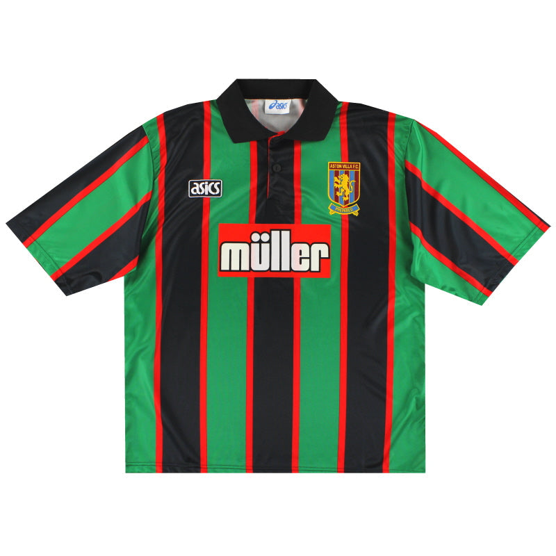 1993-95 Aston Villa Asics Auswärtstrikot M