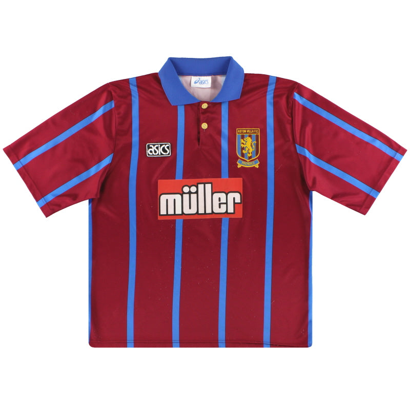 1993-95 Aston Villa Asics Heimtrikot XL