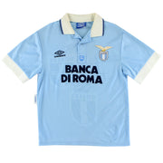 1993-95 Lazio Umbro Heimtrikot L