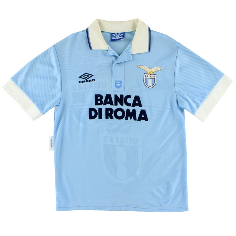 1993-95 Lazio Umbro Heimtrikot L