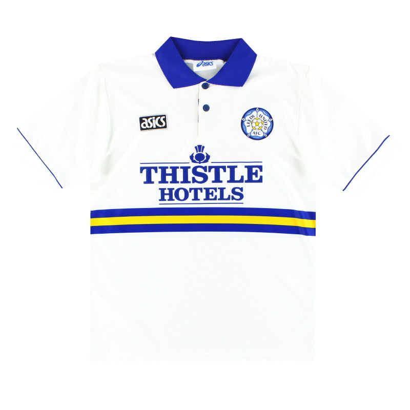 1993-95 Leeds Asics Heimtrikot *Neu* M