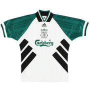 1993-95 Liverpool adidas Auswärtstrikot *Neuwertig* M/L
