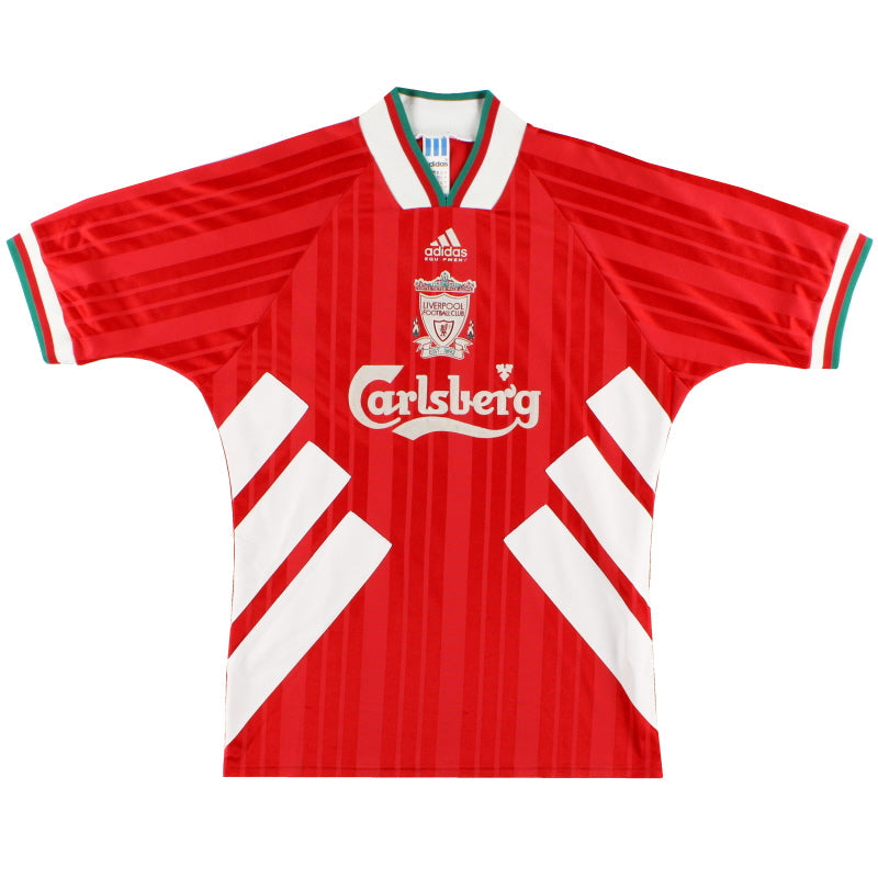 1993-95 Liverpool adidas Heimtrikot L
