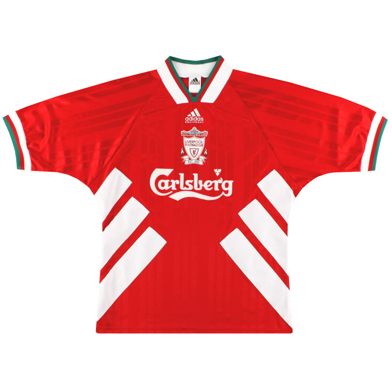 1993-95 Liverpool Adidas Heimtrikot L/XL
