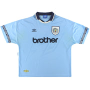 1993-95 Manchester City Umbro Heimtrikot XL