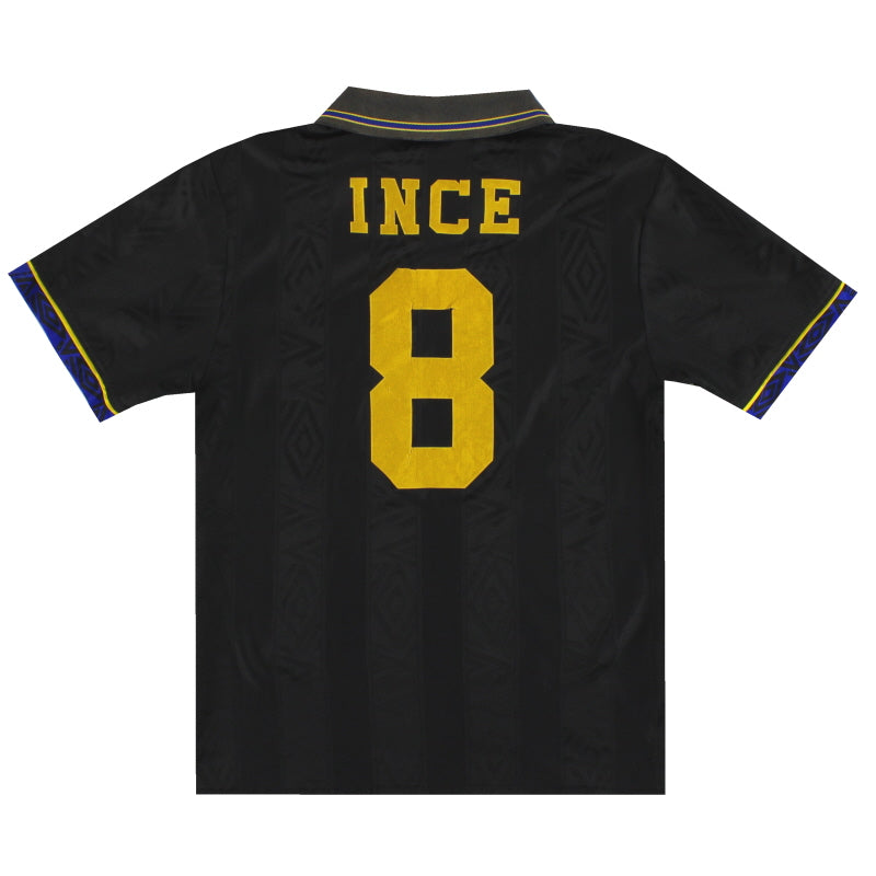 1993-95 Manchester United Auswärtstrikot Ince #8 S