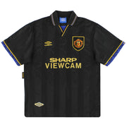 1993-95 Manchester United Umbro Auswärtstrikot XL