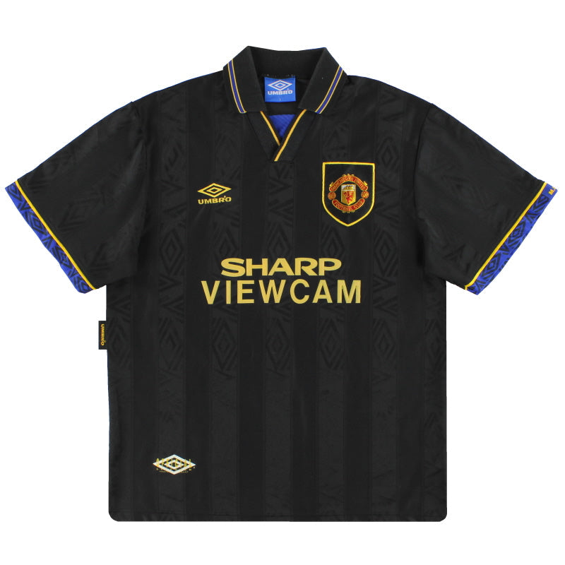 1993-95 Manchester United Umbro Auswärtstrikot XL