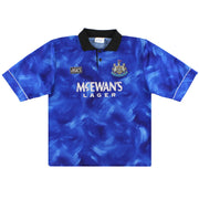 1993-95 Newcastle Asics Auswärtstrikot XXL