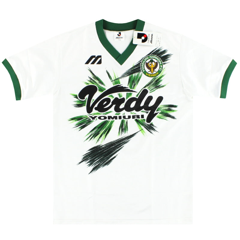 1993-95 Verdy Kawasaki Mizuno Trainingstrikot *mit Etikett* M