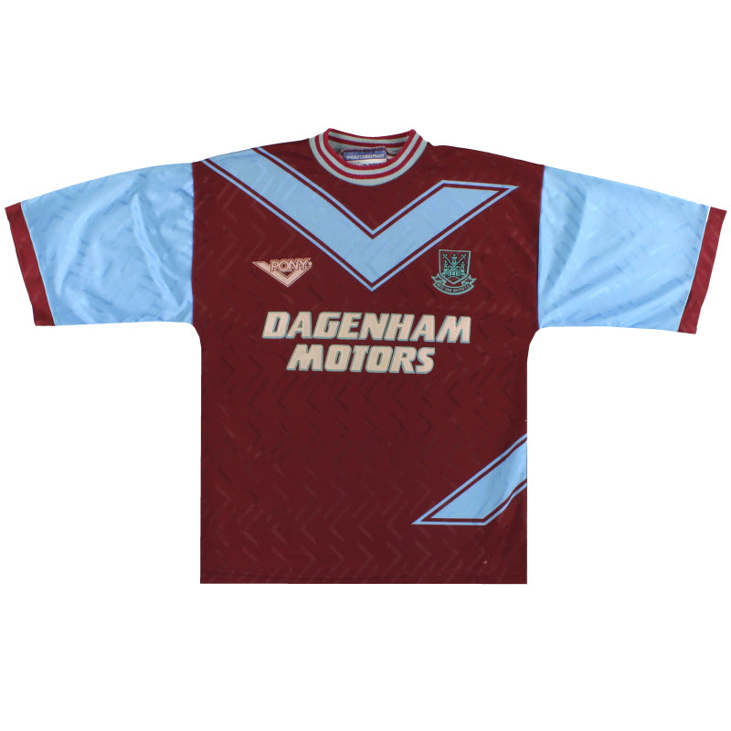 1993-95 West Ham Pony Heimtrikot M