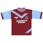 1993-95 West Ham Pony Heimtrikot Y
