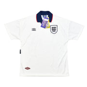 1993/95 England *BNWT* Heimtrikot (XL) Umbro