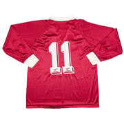 1993/95 Salernitana #11 L/S Heimtrikot (M) Legea