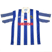 1993/95 Sheffield Wednesday Heimtrikot *unterschrieben* (XL) Puma