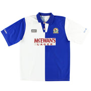 1994-95 Blackburn Asics Heimtrikot XL