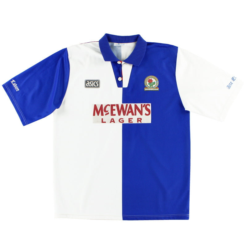 1994-95 Blackburn Asics Heimtrikot XL