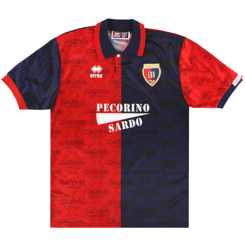 1994-95 Cagliari Errea Heimtrikot *BNIB* XL