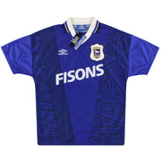 1994-95 Ipswich Umbro Heimtrikot *BNIB* XL