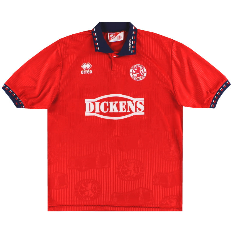 1994-95 Middlesbrough Errea Heimtrikot XL