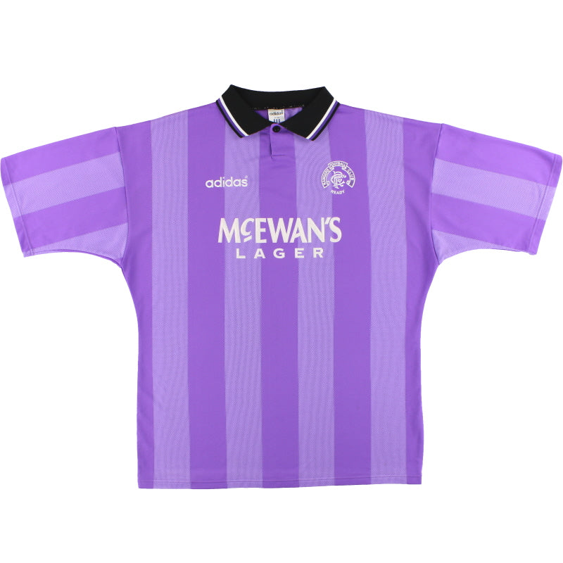 1994-95 Rangers adidas European Trikot *Neuwertig* M
