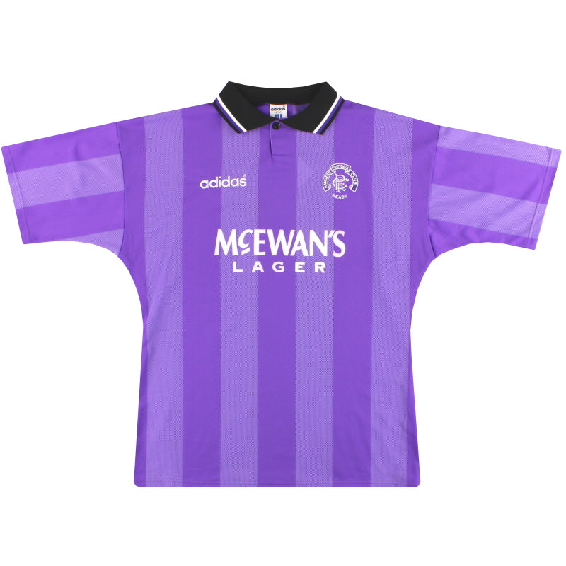 1994-95 Rangers adidas European Trikot *Neuwertig* M/L