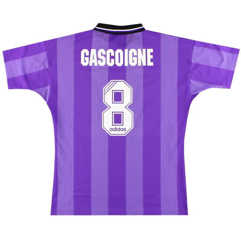 1994-95 Rangers adidas European Trikot Gascoigne #8 *Neuwertig* L