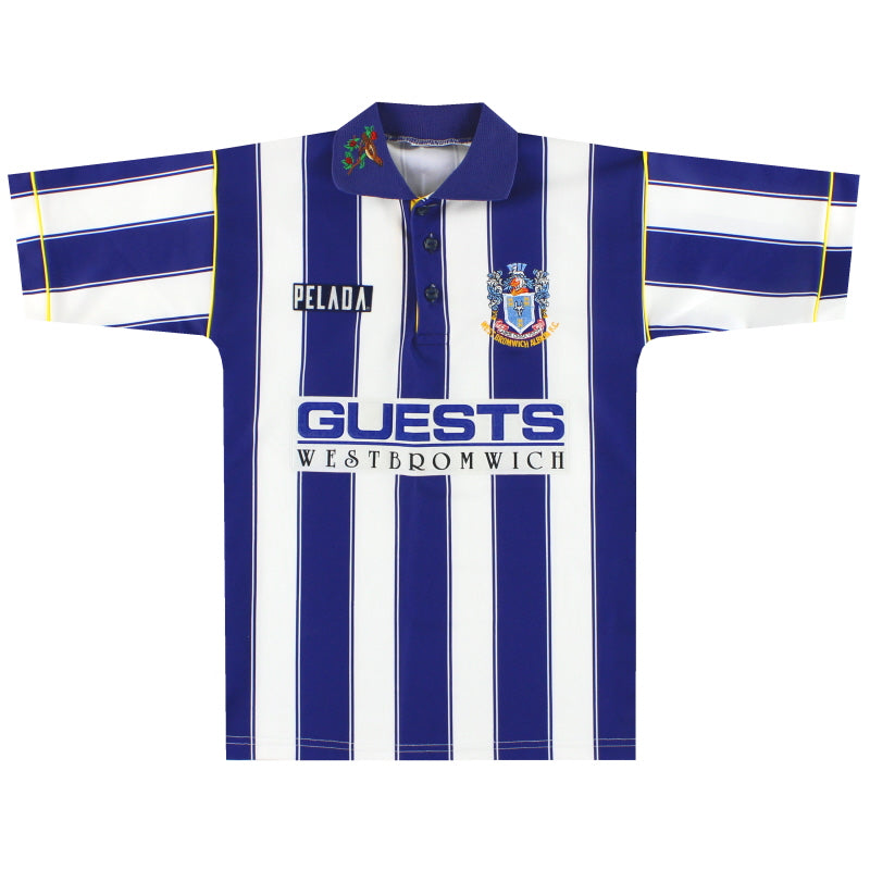 1994-95 West Brom Pelada Heimtrikot Jungen L