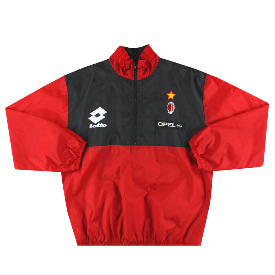 1994-95 AC Mailand Lotto 1/2 Zip Windbreaker XL