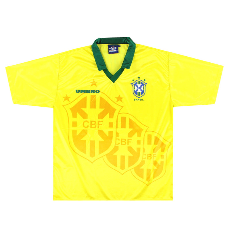 1994-95 Brazil Umbro Basic Home Shirt XL