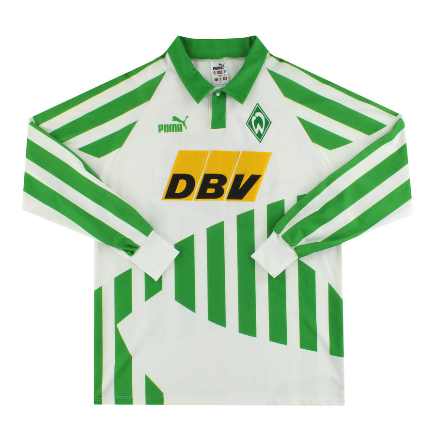 1994-95 Werder Bremen „Fan-Club“ Heimtrikot langarm